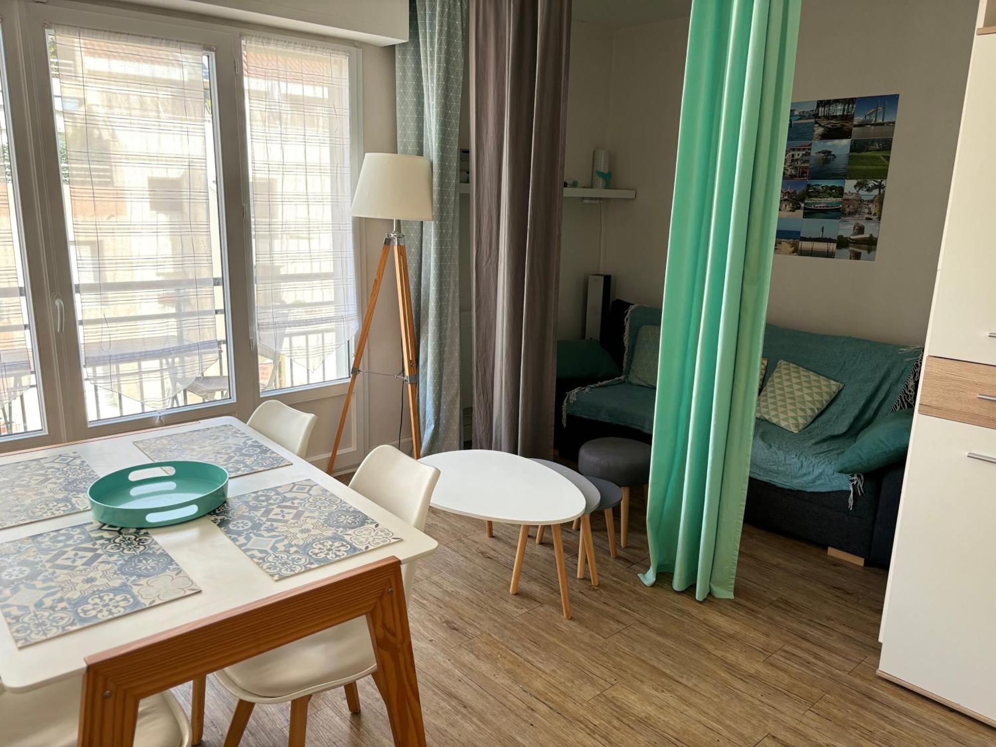 Апартаменты T1Bis Centre D'Arcachon Avec Balcon Экстерьер фото